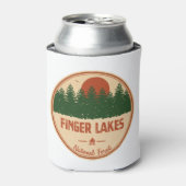フィンガーレイクス国有林 缶クーラー (缶正面)
