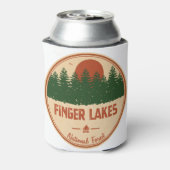 フィンガーレイクス国有林 缶クーラー (缶裏面)