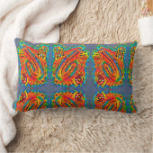 フィンガー絵を描ズ – カーニバル ランバークッション (ブランケット)