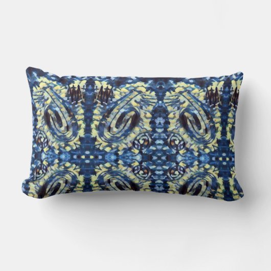 フィンガー絵を描ズ – ブルース ランバークッション (正面)