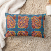 フィンガー絵を描ズ – 島 ランバークッション (ブランケット)