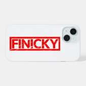 フィンキースタンプ iPhone 15ケース (裏面横)