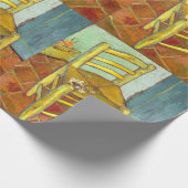 フィンセントバンゴッホパイプ付き椅子 ラッピングペーパー (角)