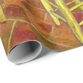 フィンセントバンゴッホパイプ付き椅子 ラッピングペーパー (ロールコーナー)