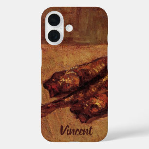 フィンセント・ファン・ゴッホによる『にしんとニンニクのある静物』 iPhone 16ケース
