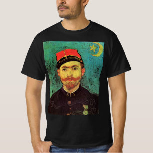 フィンセント・ファン・ゴッホによる『恋人、ミリエ大尉の肖像』 Tシャツ