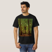 フィンセント・ファン・ゴッホによる『樹々と下草』 Tシャツ (正面フル)