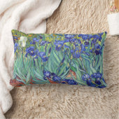 フィンセント・ファン・ゴッホのアイリス ランバークッション (ブランケット)