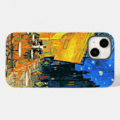 フィンセント・ファン・ゴッホのカフェテラス Case-Mate iPhoneケース (裏面 (横))