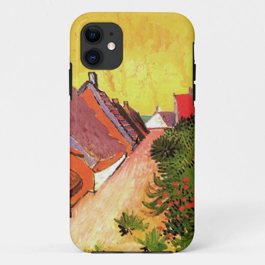 フィンセント・ファン・ゴッホのサント・マリー通り Case-Mate iPhoneケース (裏面)