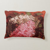 フィンセント・ファン・ゴッホのピンクのライラックStill Life Flower アクセントクッション (裏面)