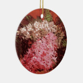 フィンセント・ファン・ゴッホのピンクのライラックStill Life Flower セラミックオーナメント (右)