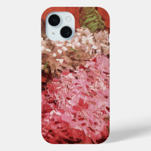フィンセント・ファン・ゴッホのピンクのライラックStill Life Flower iPhone 15ケース