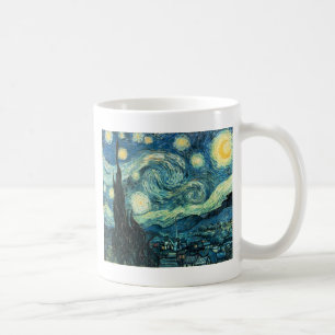 フィンセント・ファン・ゴッホの星明かりの夜 コーヒーマグカップ