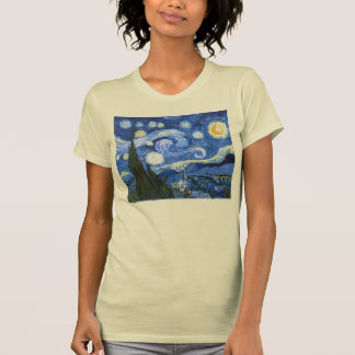 フィンセント・ファン・ゴッホの星空 Tシャツ