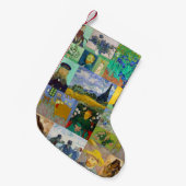 フィンセント・ファン・ゴッホの絵画 スモールクリスマスストッキング (正面 (吊り時))