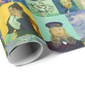 フィンセント・ファン・ゴッホの絵画 ラッピングペーパー (ロールコーナー)
