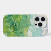 フィンセント・ファン・ゴッホの絵画 緑の麦畑 iPhoneケース (裏面横)