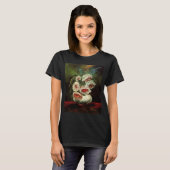 フィンセント・ファン・ゴッホの芍薬の花瓶 Tシャツ (正面フル)