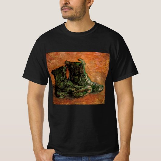 フィンセント・ファン・ゴッホの靴のペア Tシャツ (正面)