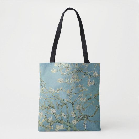 フィンセント・ファン・ゴッホの「アーモンドの花」 トートバッグ (正面)