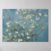 フィンセント・ファン・ゴッホの『アーモンドの花』(1890) ポスター (正面)