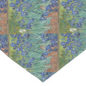 フィンセント・ファン・ゴッホは絵画の花の芸術作品を絞ります ショートテーブルランナー (コーナー)