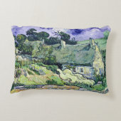 フィンセント・ファン・ゴッホはCordevilleで|コテッジをかやぶきにしました アクセントクッション (裏面)