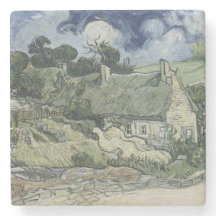 フィンセント・ファン・ゴッホ著かやぶきにされたコテージCordeville