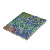フィンセント・ファン・ゴッホ著アイリス タイル (側面)