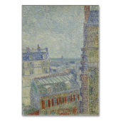 フィンセント・ファン・ゴッホ著セオのアパートからの眺め テーブルナンバー (裏面)