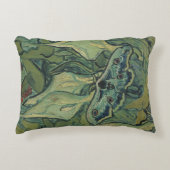 フィンセント・ファン・ゴッホ著素晴らしい孔雀のガ アクセントクッション (正面)