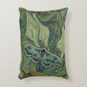 フィンセント・ファン・ゴッホ著素晴らしい孔雀のガ アクセントクッション (正面(垂直))