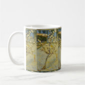 フィンセント・ファン・ゴッホ著花の小さいナシ木 コーヒーマグカップ (左)