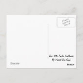 フィンセント・ファン・ゴッホ著12のヒマワリが付いているつぼ ポストカード (裏面)