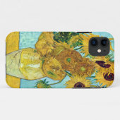 フィンセント・ファン・ゴッホ著12のヒマワリが付いているつぼ Case-Mate iPhoneケース (裏面(横))