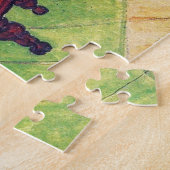 フィンセント・ファン・ゴッホ著Arlesの夜カフェ ジグソーパズル (側面)