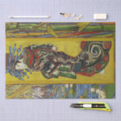 フィンセント・ファン・ゴッホ著Eisenの後のCourtesan 薄葉紙 (クラフト)