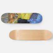フィンセント・ファン・ゴッホ1888年著夜のカフェ台地 スケートボード (横)