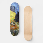 フィンセント・ファン・ゴッホ1888年著夜のカフェ台地 スケートボード (正面)