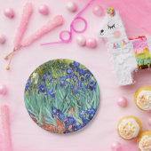 フィンセント・ファン・ゴッホ1898のアイリス ペーパープレート (パーティー)