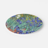 フィンセント・ファン・ゴッホ1898のアイリス ペーパープレート (アングル)