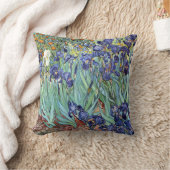 フィンセント・ファン・ゴッホ1898年著アイリス クッション (ブランケット)