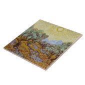 フィンセント・ファン・ゴッホ|のオリーブ1889年 タイル (側面)