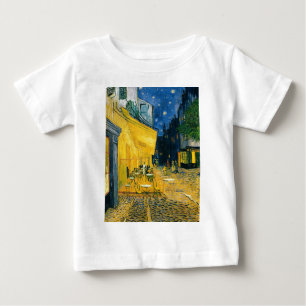 フィンセント・ファン・ゴッホ のカフェ台地、Place du Forum ベビーTシャツ