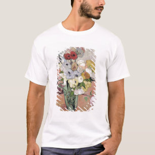 フィンセント・ファン・ゴッホ のバラおよびアネモネ1890年 Tシャツ