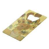 フィンセント・ファン・ゴッホ|のヒマワリ1888年 クレジットカード栓抜き (正面アングル)