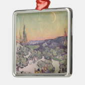 フィンセント・ファン・ゴッホ|の月明りの景色1889年 メタルオーナメント (左)