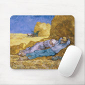 フィンセント・ファン・ゴッホ|の正午、キビの後の昼寝、 マウスパッド (マウス)