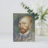 フィンセント・ファン・ゴッホ|の自画像1887年 ポストカード (スタンド正面)